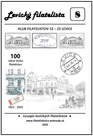 Časopis Levický filatelista 8